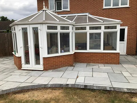 Patio paving